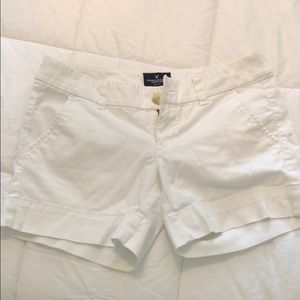 Women’s White Shorts